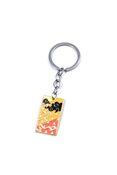 Choice1 K00613-03 Anime Demon Slayer Keychain Kamado Tanjirou Acrylic Fashion Trend Key Ring For Earring For