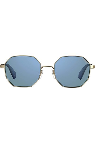 Polaroid Ochelari de soare pentru femei Pld 6067/s Lks/xn, aurii, hexagonali, 53 mm