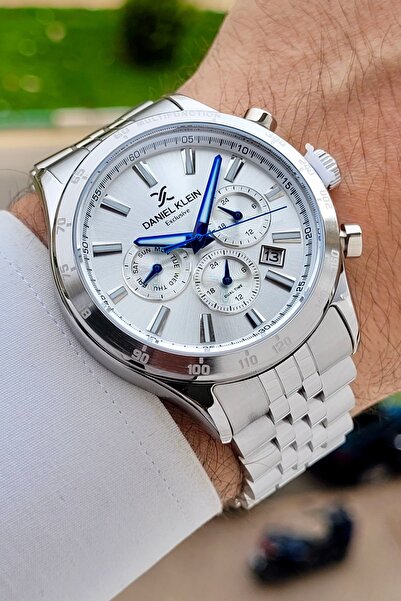 Daniel Klein Gri Renk Ayarlanabilir Kordonlu Fonksiyonel Erkek Kol Saati