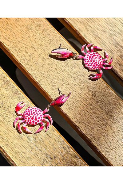 Bubbleatelier Special Design Crab Earrings