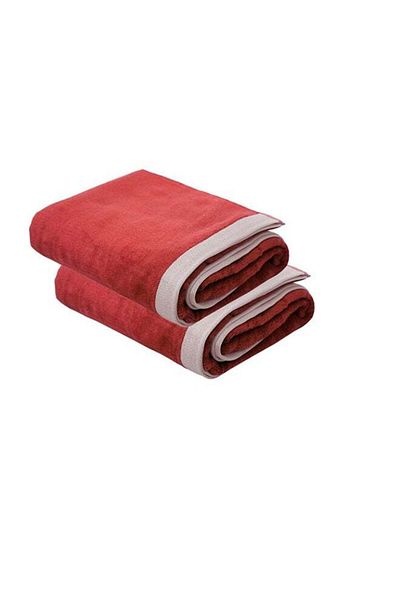 Generic 2 Piece Oversized Velour Luxury Beach Towel -Fluffy Velour Cotton 90 x 165 Cm- 450 GSM 100 % Cotton
