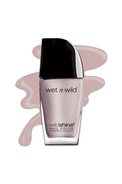 WET N WİLD wet n wild Wild Shine Nail Polish, Off White Yo Soy, Nail Color