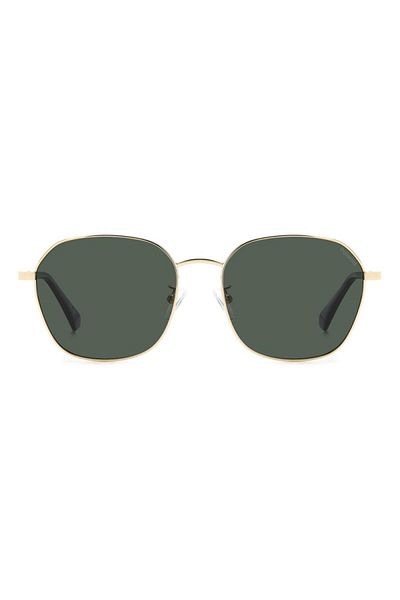 Polaroid Men's Sunglasses Pld 4168 G/s/x Pef/uc, Gold, Hexagonal, 57 Mm