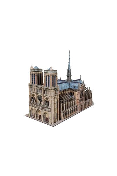 umbum 3D Yapboz Notre Dame De Paris Gerçekçi Kartondan Model 1/200 Ölçek 387 ...