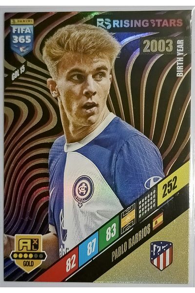 Panini Rising Stars Pablo Barrios