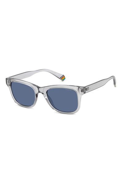 Polaroid Men's Sunglasses Pld 6206/s Kb7/c3, Grey, Rectangular, 51 Mm