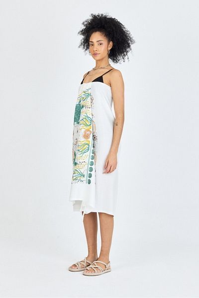 Mulberry Πετσέτα θαλάσσης μπάνιου Samira Printed Bamboo Peshtemal