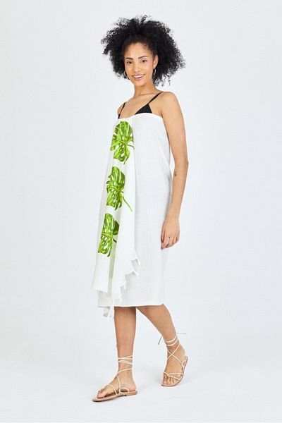 Mulberry Πετσέτα θαλάσσης μπάνιου Samira Printed Bamboo Peshtemal