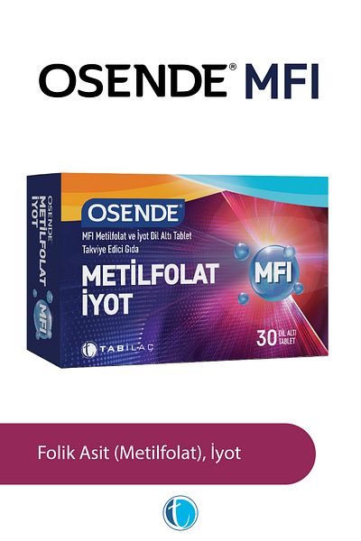 Osende Mfi 30 Sublingual Tablet Methylfolate Iodine