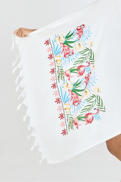 Mulberry Πετσέτα θαλάσσης μπάνιου Samira Printed Bamboo Peshtemal