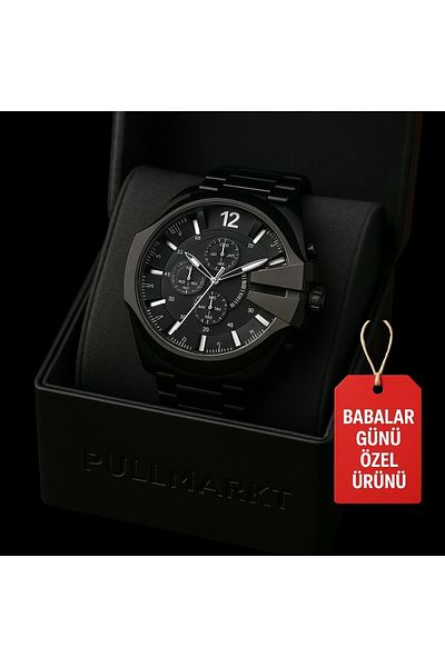 pullmarkt هدية عيد الأب - ساعة يد تناظرية