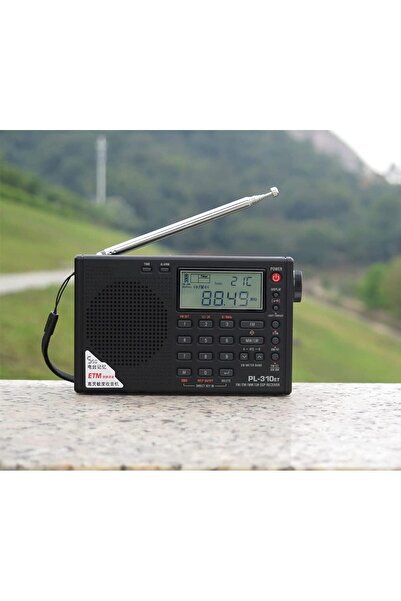 Tecsun PL-310 ET Taşınabilir Radyo FM/AM/SW/LW Dijital LED Ekranlı Stereo Alıcı Tam Bant Radyo