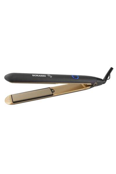 sonashi Hair Straightener Ceramic Coated Plates Max Temperature Upto 200 PTC Heating 360 Swivel Cord