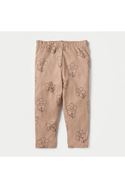 Juniors Floral Print T-shirt and Pyjama Set