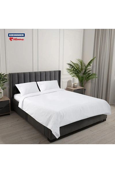 Heinner Care Lenjerie de pat hotel, KING SIZE, Bumbac Damasc, 240x260 cm