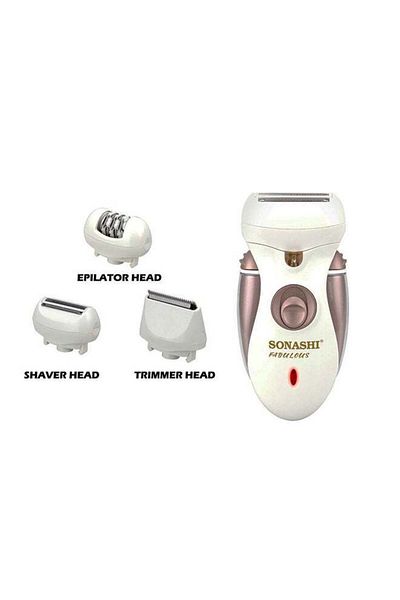 sonashi Detachable Shaver Epilator And Trimmer Head With Sharp Stainless Steel Blades