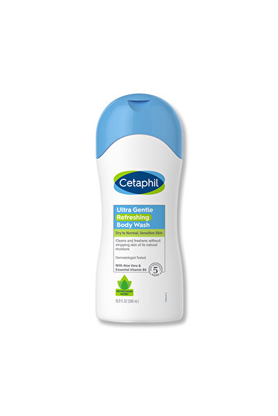 Cetaphil سيتافيل غسول الجسم برائحة منعشة لبشرة الجاف 500 مل