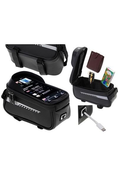 OEM WATERPROOF Phone Holder Bag type, mounting on Motorcycle or Bicycle