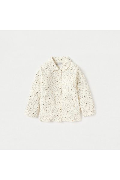 Juniors All-Over Printed Shirt and Pyjama Set