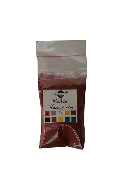 woodworker Vacuum Wood Resin Dye, Kolor Vacuum, Red, woodworker, 5 gr
