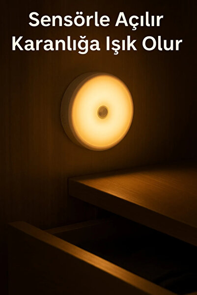 Genel Markalar ŞARJLI DOLAP İÇİ AYDINLATMA SENSÖRLÜ