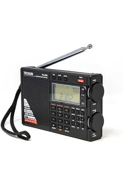 Tecsun PL-330 FM/MW/SW/ssssb DSP tam bant radyo çok fonksiyonlu taşınabilir radyo