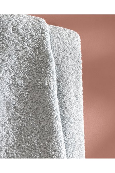 Madame Coco Gland 2-Pack 100% Cotton Hand Towels - Blue