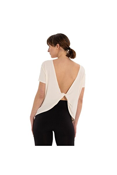 Inguz Sırt Detay Modal Yoga T-Shirt