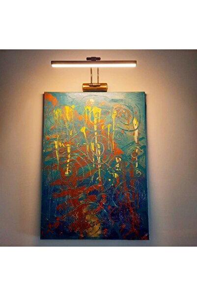 Altın FLÜT APLİK GOLD KASA BEYAZ IŞIK