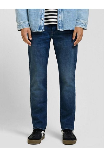 QS by s.Oliver Men's Jeans, Rick, Mid Waist, Slim Fit, Slim Leg, Dark Blue