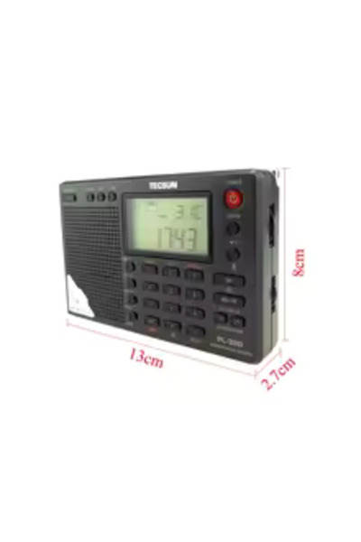 Tecsun Radio Pl-380 Dsp Fm Am Stereo World Band Receiver,small Size Radio