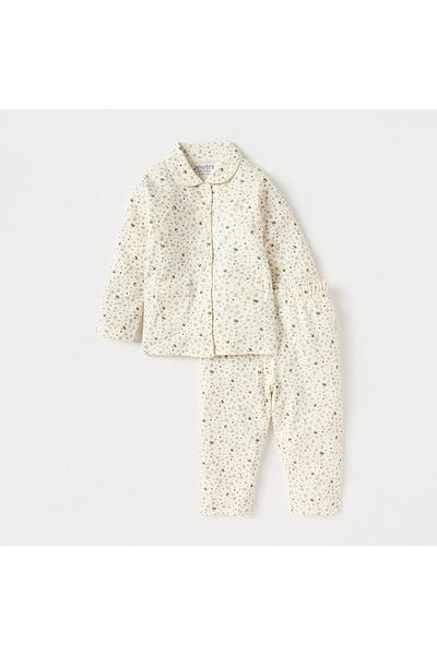 Juniors All-Over Printed Shirt and Pyjama Set