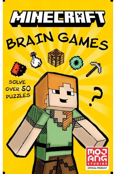 Harper Collins Min*Craft Brain Games (Paperback)