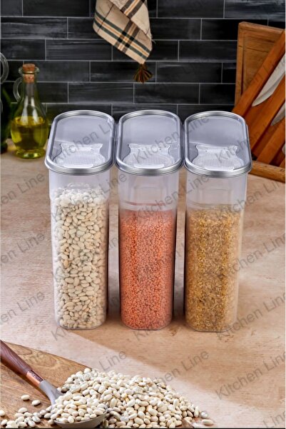 B.A.Y.NUVOLA 6-Piece Food Pulses Pantry Storage Set - Luxury Stylish Box and Dowry Set 4LT