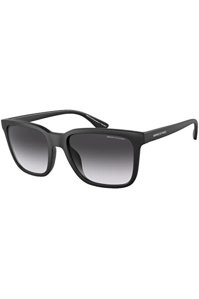 Armani Exchange Ochelari de soare pentru bărbați Armani Exchange AX4112SU 80788G, negri, rectangulari, 55 mm