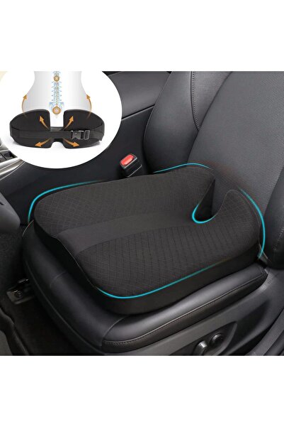 Generic 2026 Upgraded Car Seat Cushion Pad Foam Heightening Wedge,for Tailbon...
