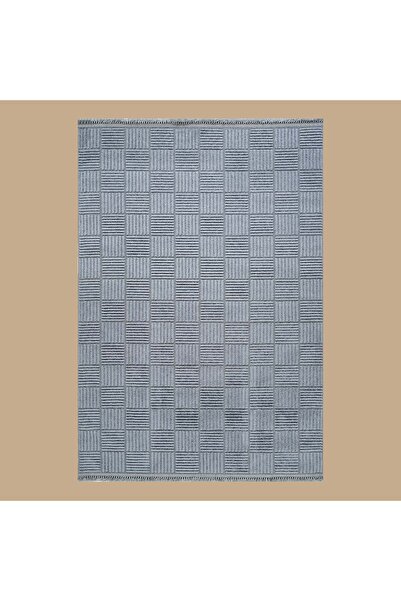 Bella Maison Anemon Modern Halı Gri (95x300 cm)