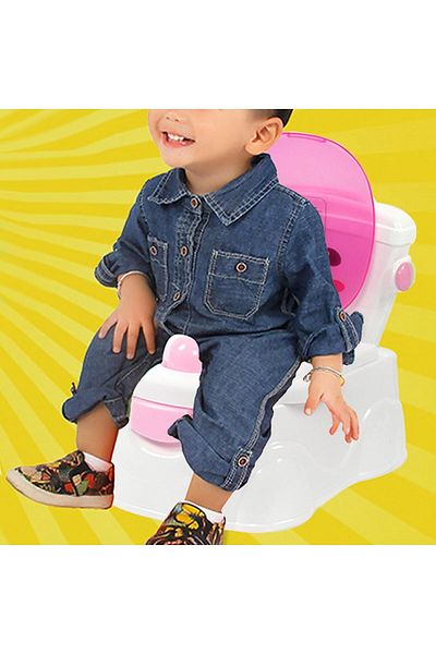 Yelajoy Home Baby Toilet Seat, Easy to Carry, Safe and Non-toxic, Suitable for Infants and Young Children