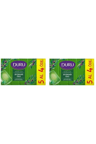 Duru Shower Soap with Olive Oil Extract 5 X 150 g = 750 Gr