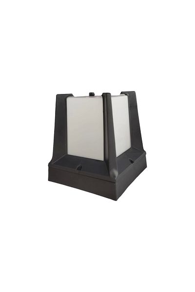 VENSO Set Top Garden Luminaire Diamond Cube Grate E27 Lampholder Vn4208