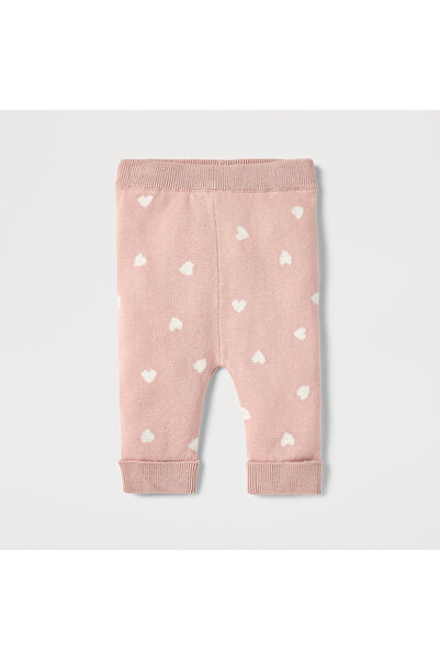 Juniors All-Over Heart Detail Sweater and Pyjama Set