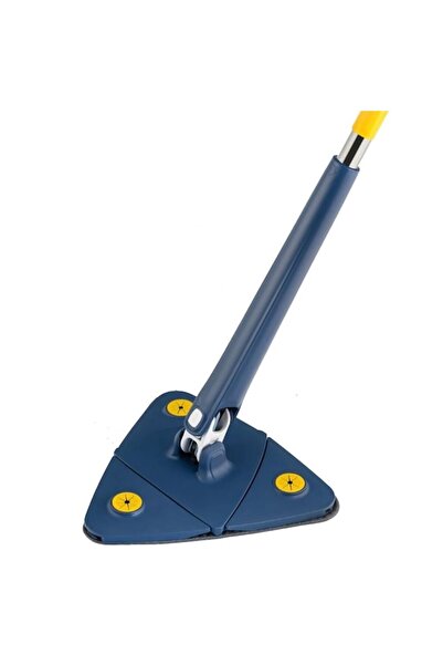 NEXTLY Mop Multifunctional Pentru Suprafete Uscate Si Ude, Cap Triunghiular Rotativ 360, Maner