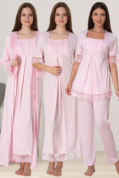 ByLohusa Effortt Pink Pregnant Maternity Set