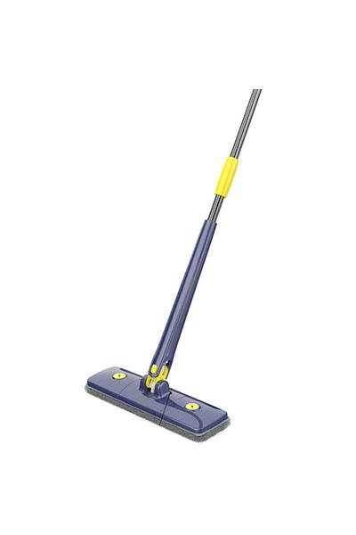 NEXTLY Mop Multifunctional Pentru Suprafete Uscate Si Umede, Cap Dreptunghiular Rotativ 360°