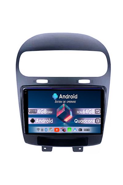 navi-it Dedicated navigation Fiat Freemont 2011-2021, 4GB RAM 64GB ROM, Quad Core, Display QLED 1K 9", DSP