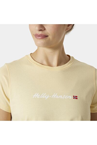 Helly Hansen W Core Graphic T-Shirt 2.0 Hha.54592Yellowcream