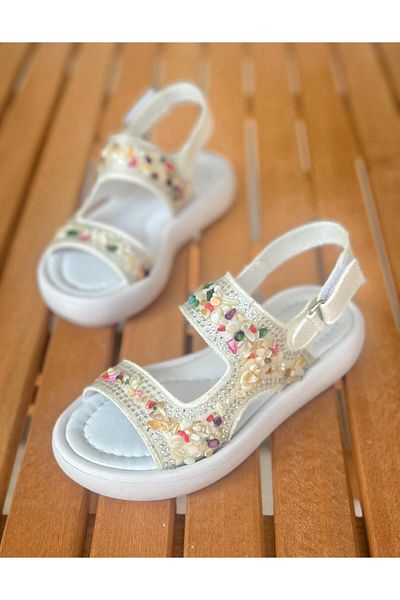 Surpie Shoes Fancy Girls Sandals, Kids Strappy Sandals, Girls Summer Shoes