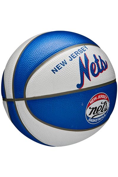 Wilson NBA Team Retro Brooklyn Nets Mini Ball, Unisex Basketball ball