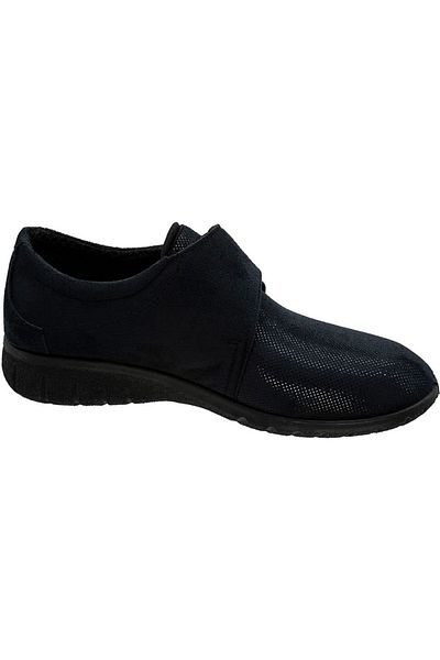 Fischer Markenschuh Komfort Slipper für Damen in schwarz