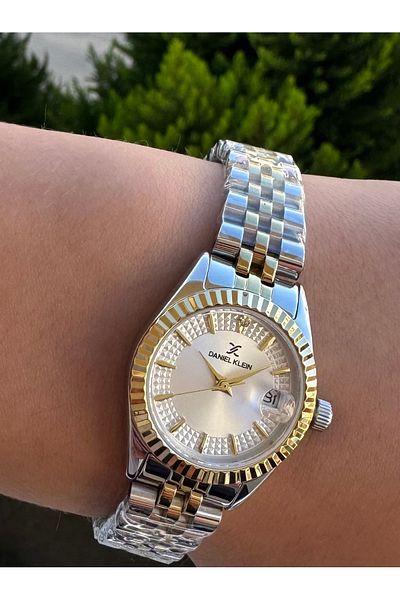 Daniel Klein Women's Wristwatch 28mm Steel Bracelet with Gift